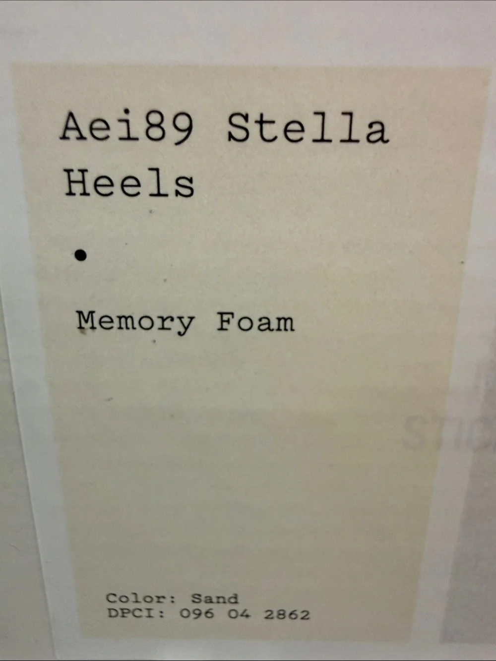 Women’s Stella Sand Toe Strappy Reggie Heels - A New Day Sand Size 9.5 …Warehous